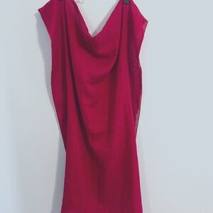 Lightweight fuchsia Calvin Klein scarf